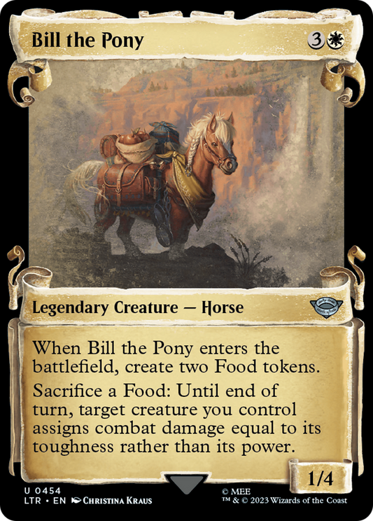 Bill the Pony [The Lord of the Rings: Tales of Middle-Earth Showcase Scrolls] Foil