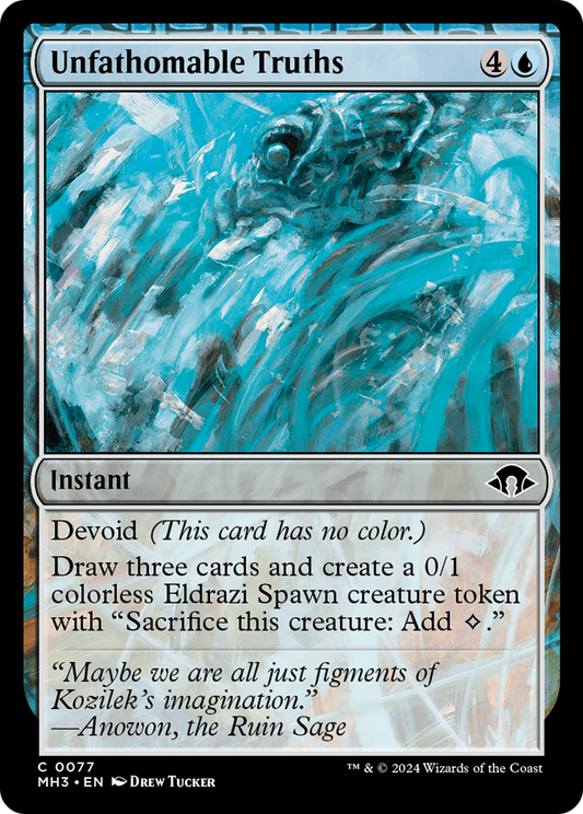 Unfathomable Truths [Modern Horizons 3] Foil