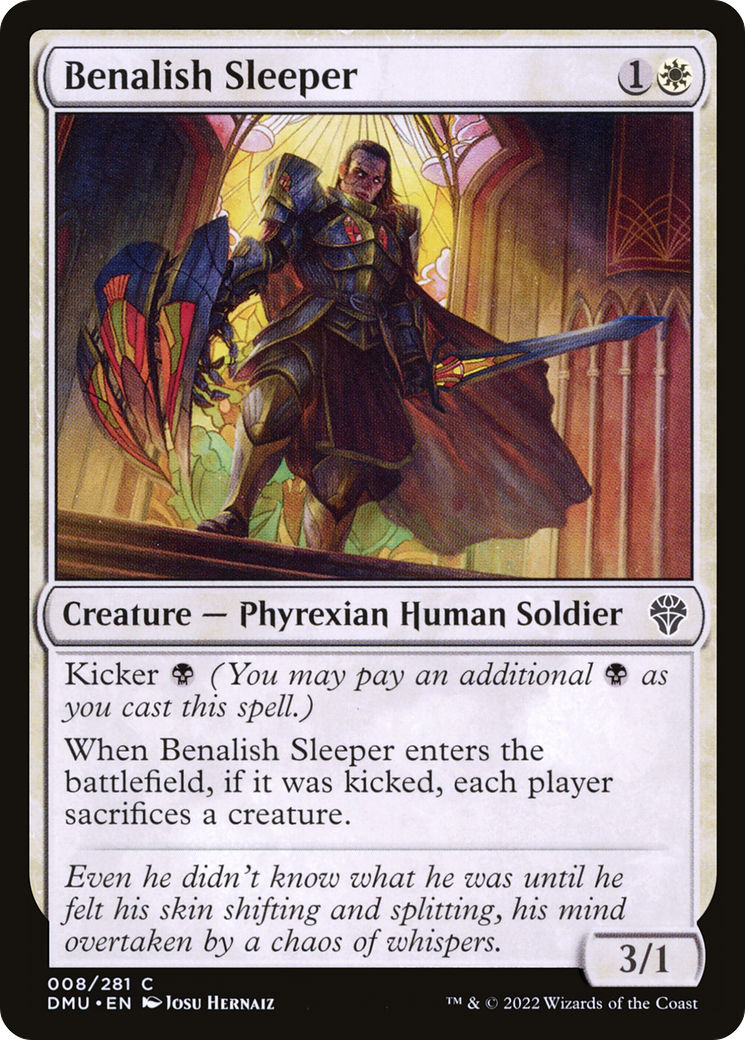 Benalish Sleeper [Dominaria United] Foil