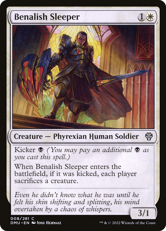 Benalish Sleeper [Dominaria United] Foil