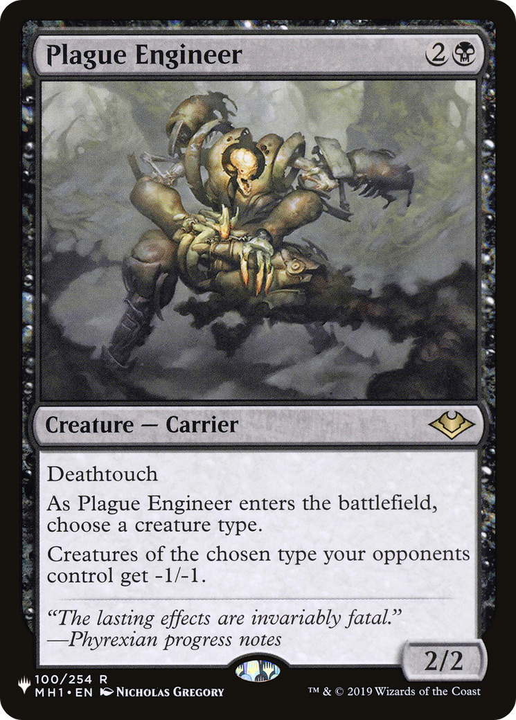 Plague Engineer [The List Reprints] | Silver Goblin