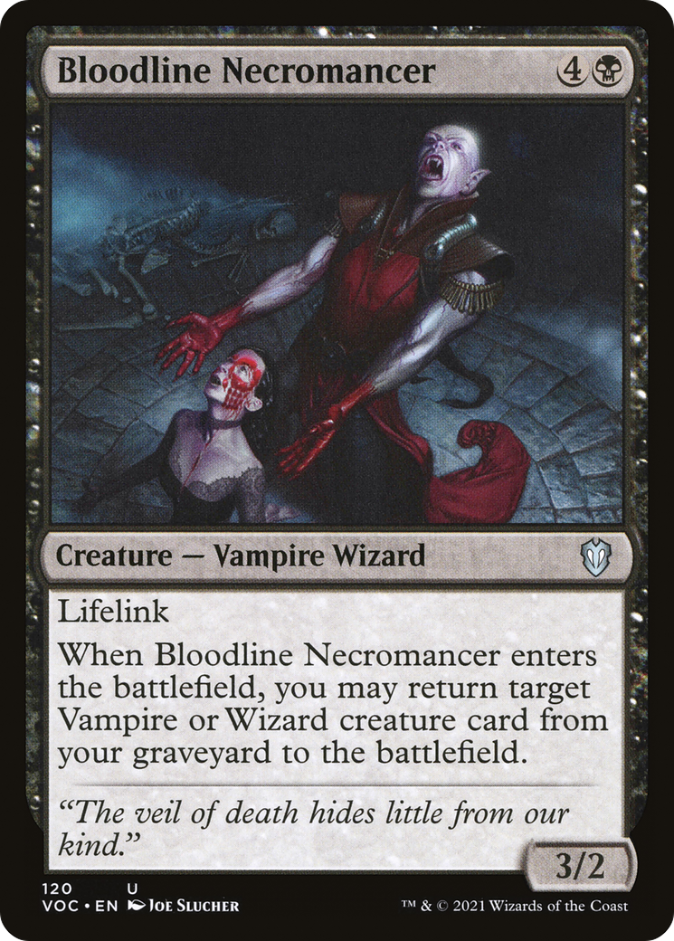 Bloodline Necromancer [Innistrad: Crimson Vow Commander] | Silver Goblin