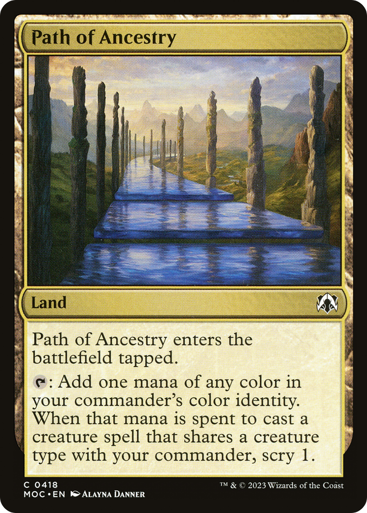 Path of Ancestry [March of the Machine Commander]