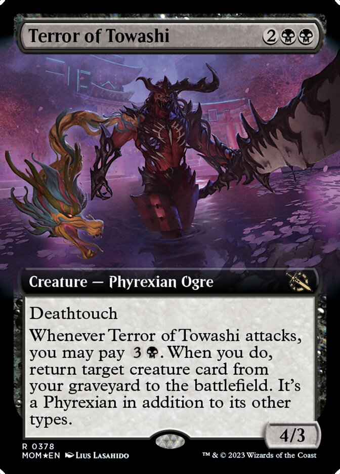 Terror of Towashi (Extended Art) [March of the Machine] | Silver Goblin