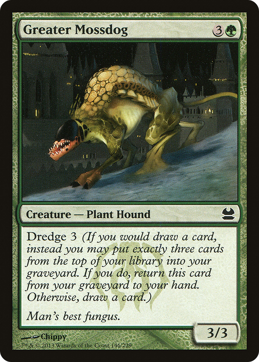 Greater Mossdog [Modern Masters] Foil