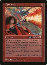 Pyroblast (Oversized) [Oversize Cards] | Silver Goblin