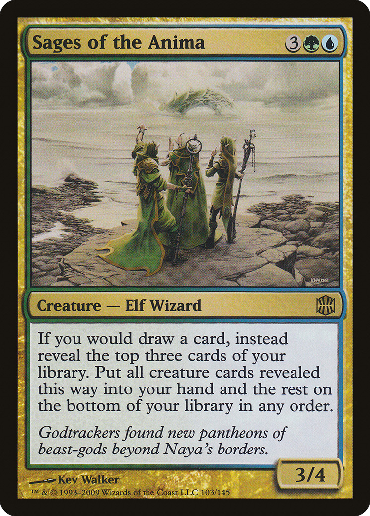 Sages of the Anima (103) Foil - Alara Reborn