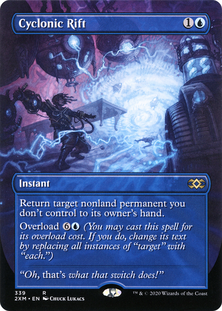 Cyclonic Rift (Toppers) [Double Masters] Foil