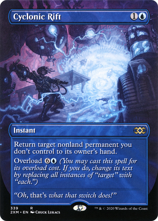 Cyclonic Rift (Toppers) [Double Masters] Foil