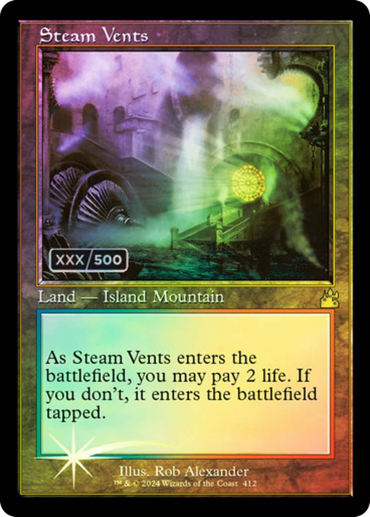 Steam Vents Foil (412Z)