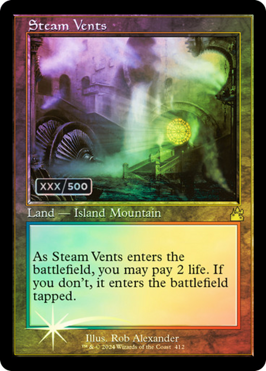 Steam Vents Foil (412Z)