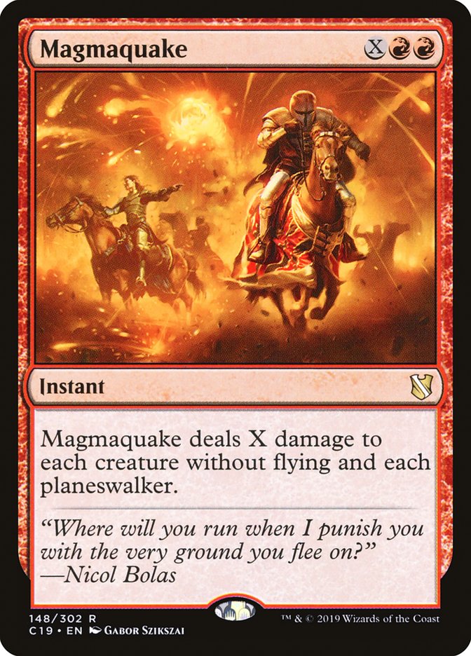 Magmaquake [Commander 2019] | Silver Goblin