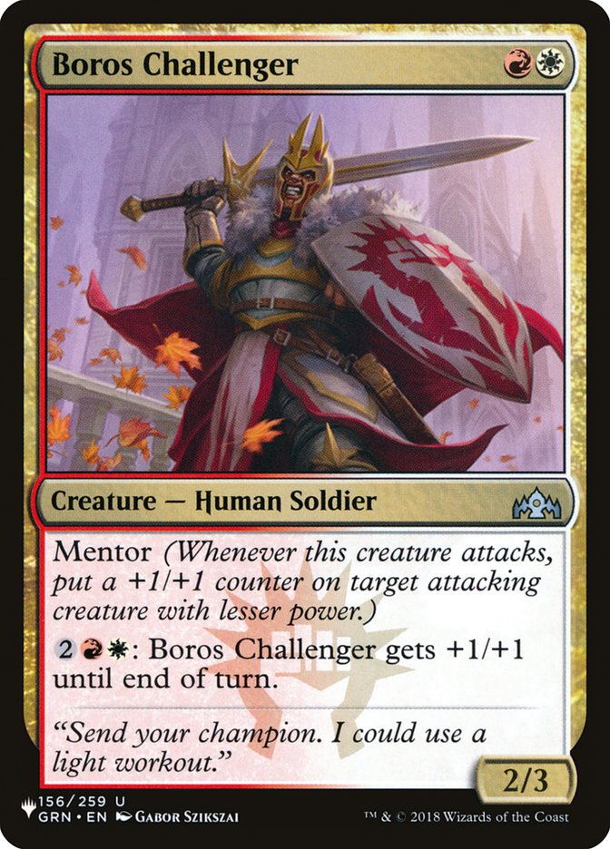 Boros Challenger [The List] | Silver Goblin