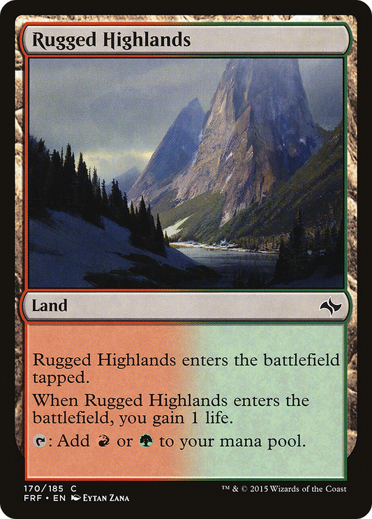 Rugged Highlands [Fate Reforged] Foil