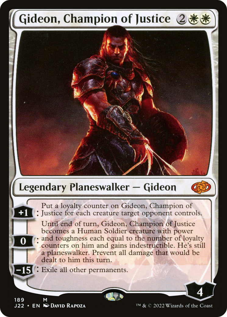 Gideon, Champion of Justice [Jumpstart 2022] | Silver Goblin