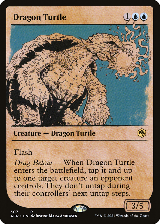 Dragon Turtle (Showcase) [Dungeons & Dragons: Adventures in the Forgotten Realms] Foil