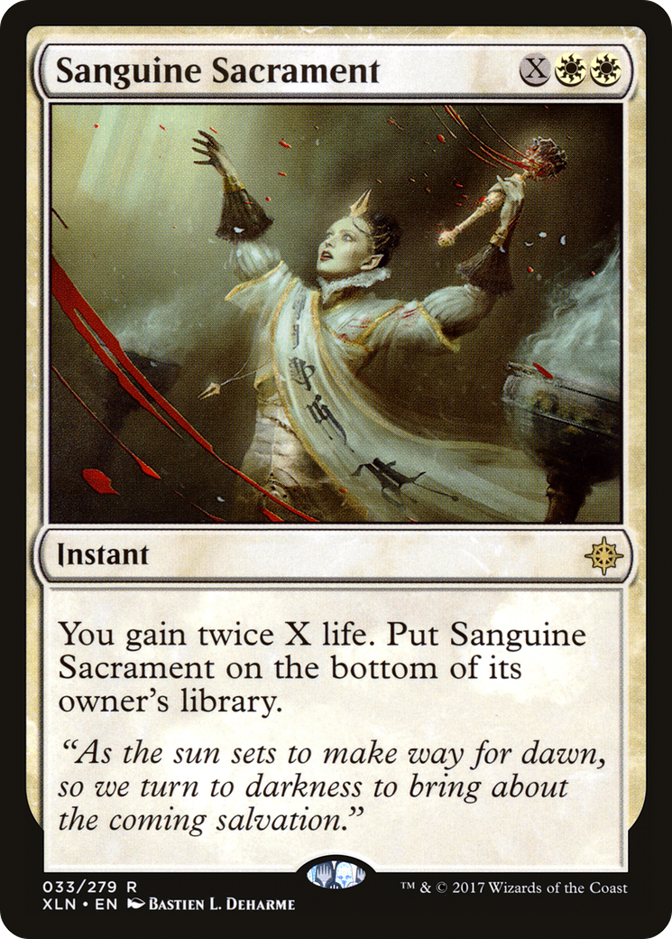 Sanguine Sacrament (033) Foil - Ixalan
