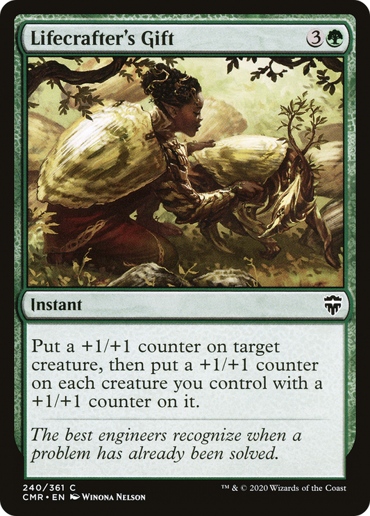 Lifecrafter's Gift [Commander Legends] Foil