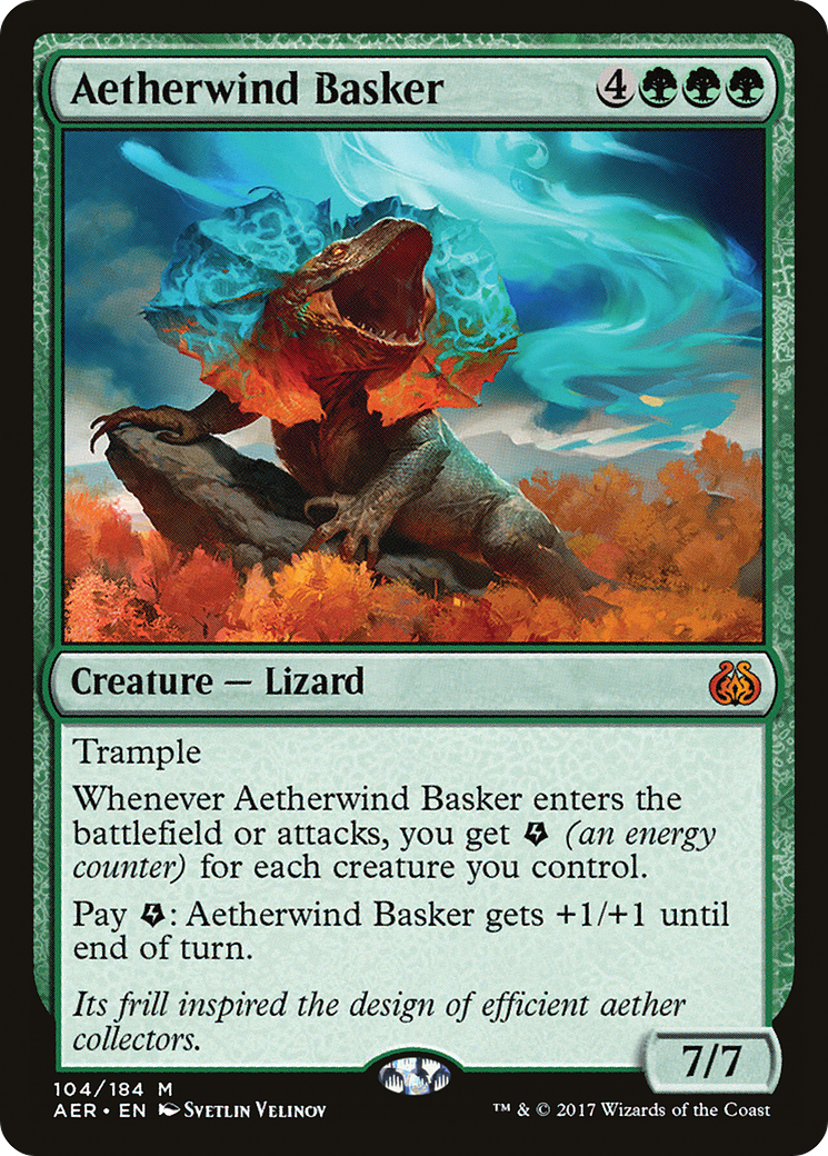 Aetherwind Basker [Aether Revolt] | Silver Goblin