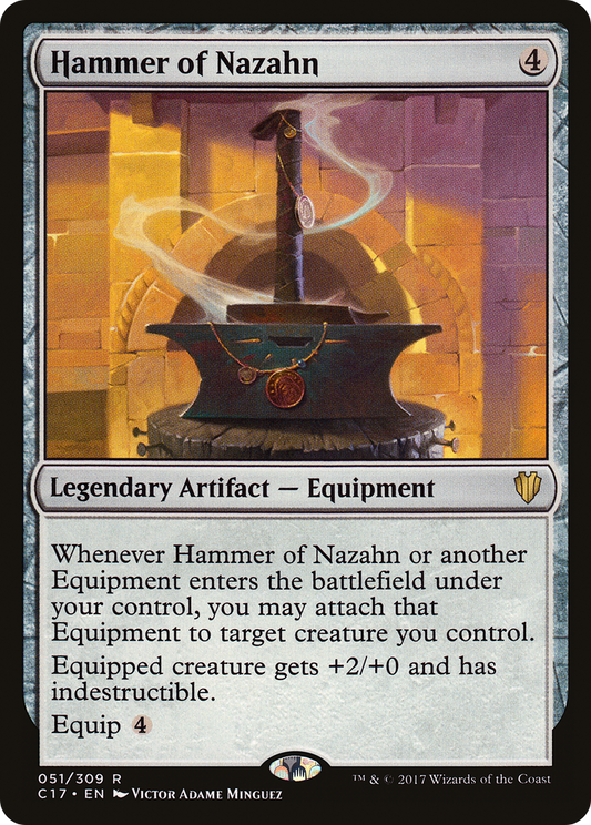 Hammer of Nazahn [Commander 2017]