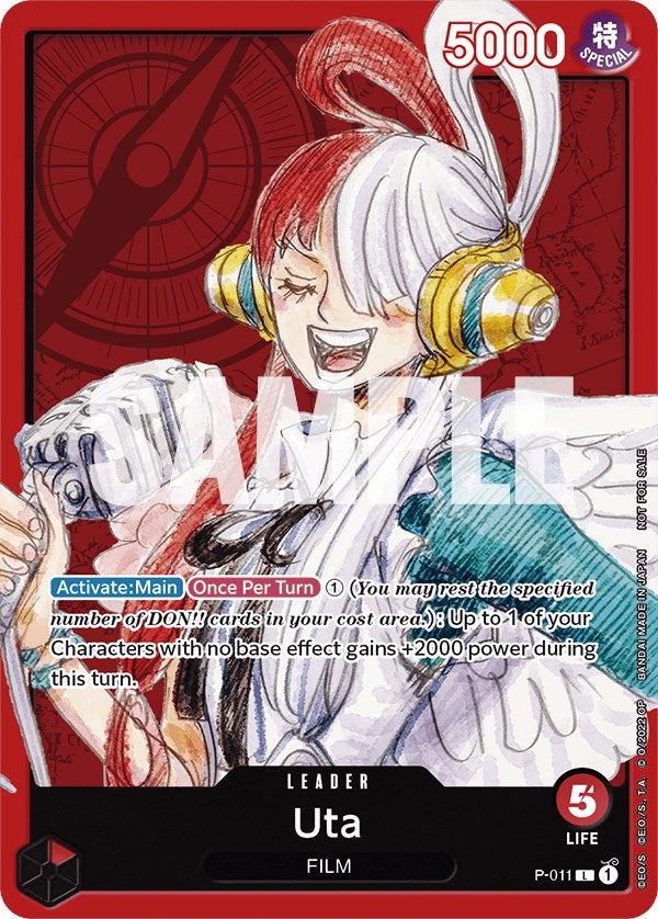 Uta (One Piece Film Red) [One Piece Promotion Cards] | Silver Goblin