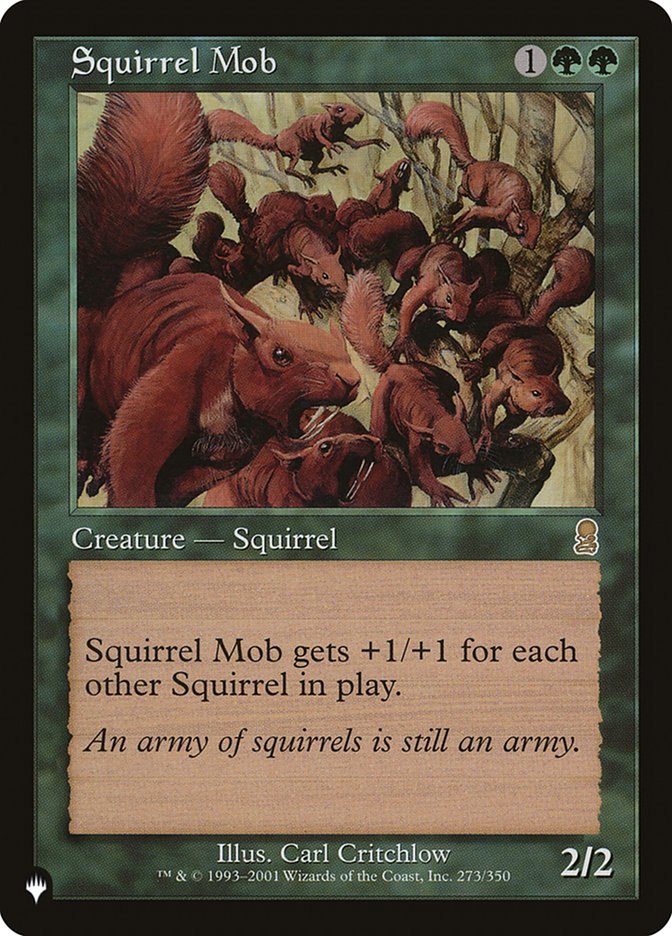 Squirrel Mob [The List] | Silver Goblin