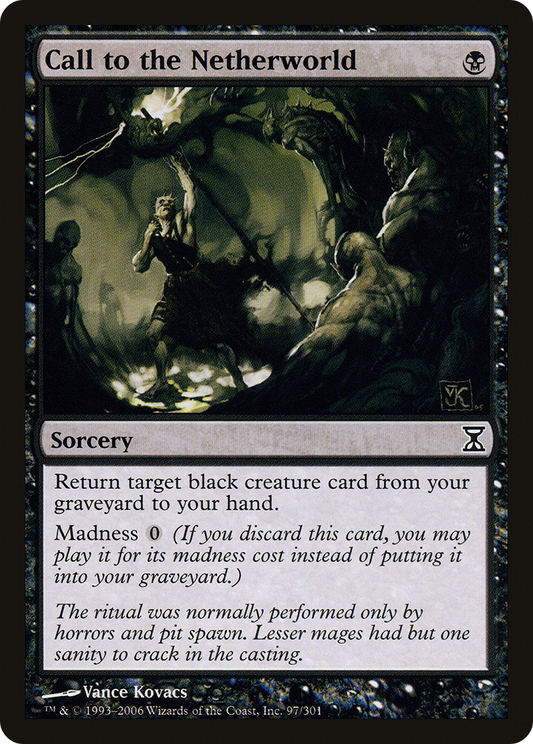 Call to the Netherworld [Time Spiral] Foil