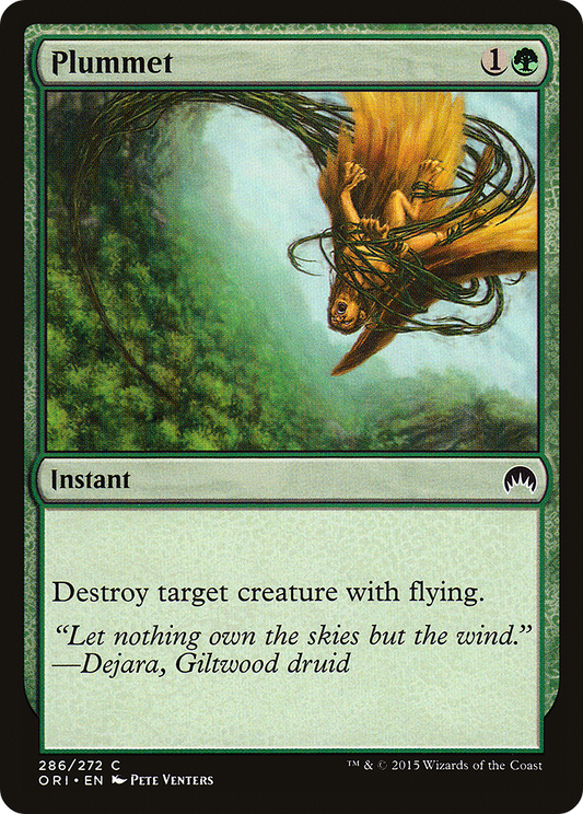 Plummet [Magic Origins] Foil