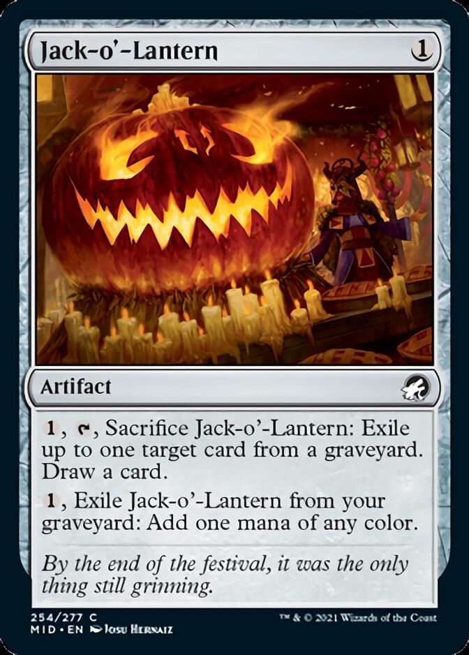 Jack-o'-Lantern [Innistrad: Midnight Hunt] | Silver Goblin