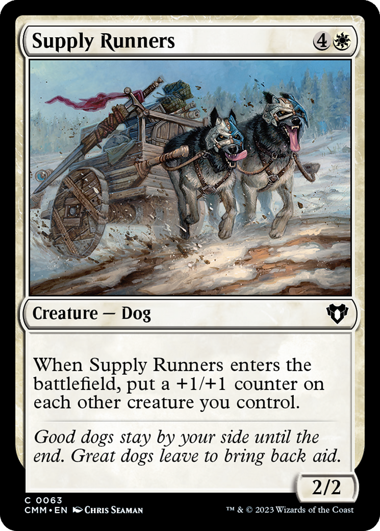 Supply Runners [Commander Masters] | Silver Goblin
