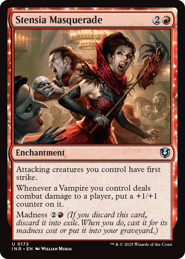 Stensia Masquerade Foil (172) - Innistrad Remastered