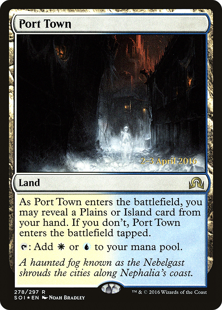 Port Town [Shadows over Innistrad Prerelease Promos]