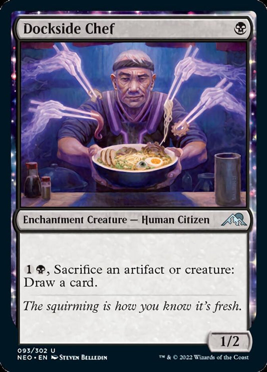 Dockside Chef [Kamigawa: Neon Dynasty] Foil