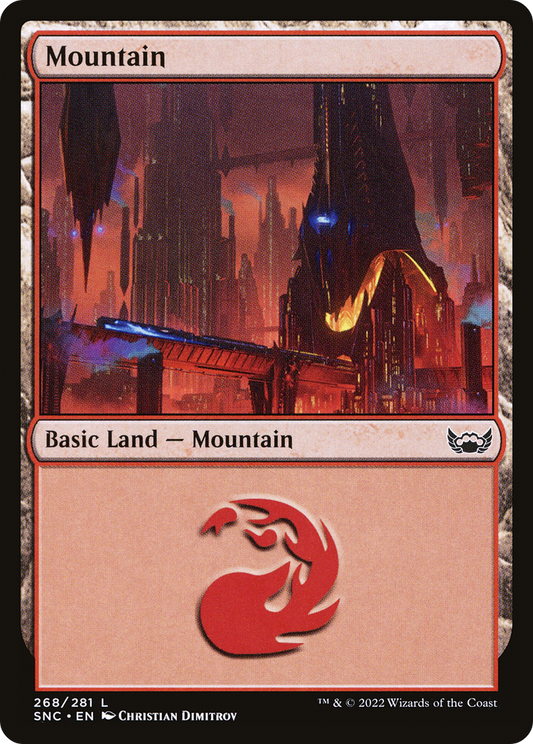 Mountain (268) [Streets of New Capenna] Foil