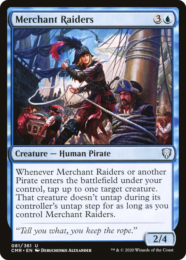 Merchant Raiders (081) Foil - Commander Legends