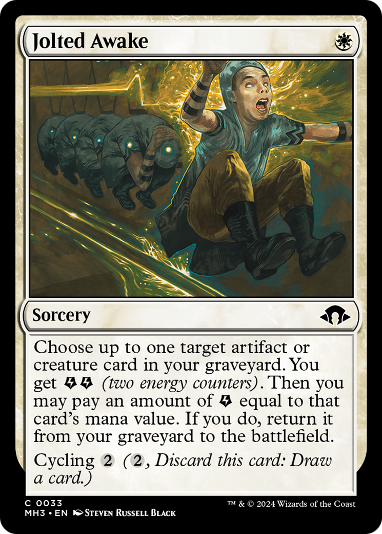 Jolted Awake [Modern Horizons 3] | Silver Goblin