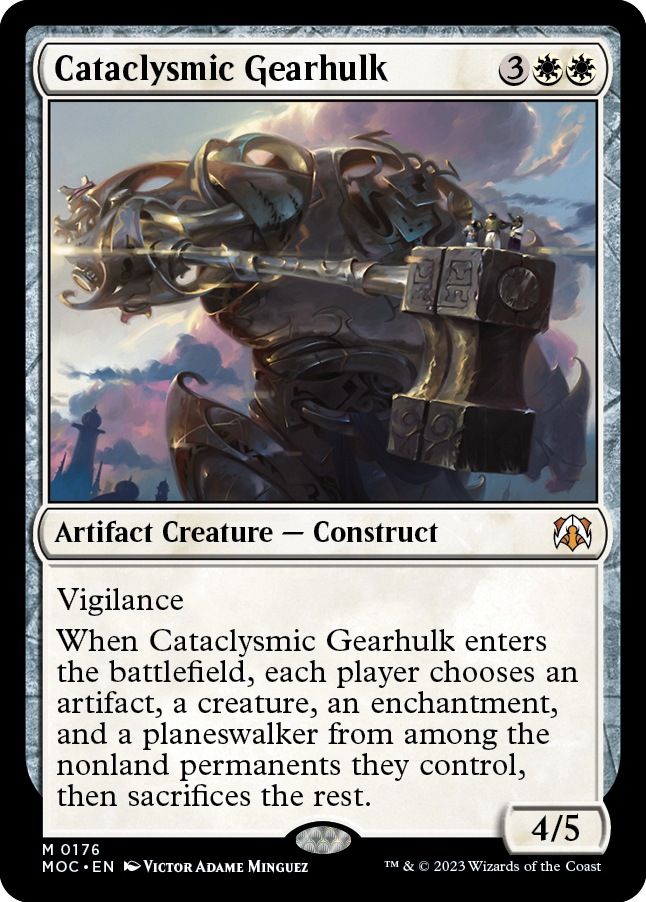 Cataclysmic Gearhulk [March of the Machine Commander] | Silver Goblin