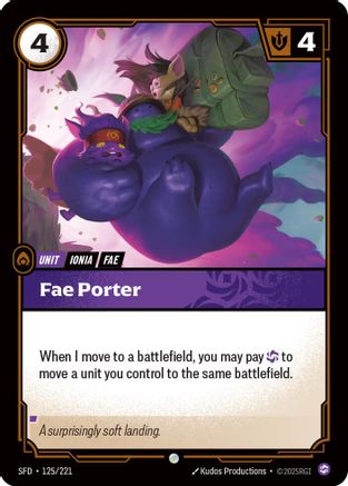 Fae Porter (125) Foil - Spiritforged