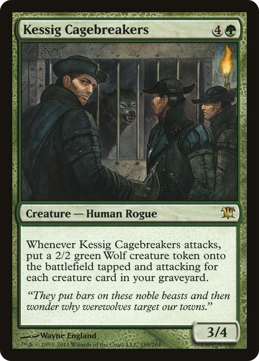 Kessig Cagebreakers [Innistrad] Foil