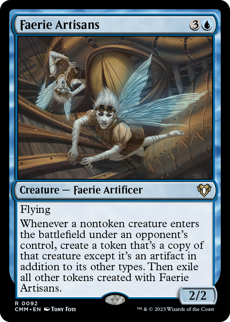 Faerie Artisans (092) Foil - Commander Masters