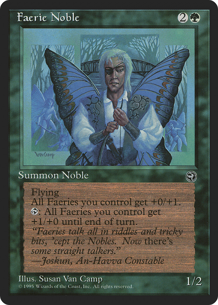 Faerie Noble - Homelands