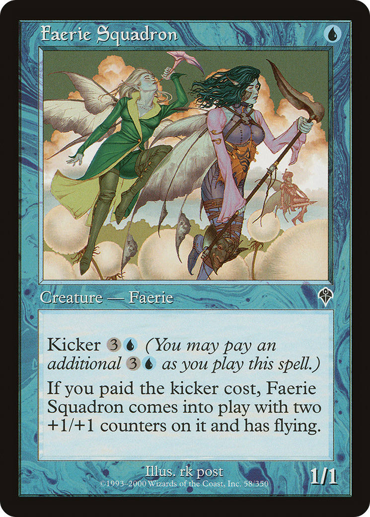 Faerie Squadron (058) Foil - Invasion