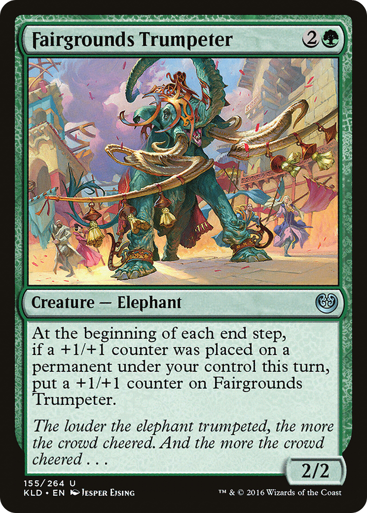 Fairgrounds Trumpeter (155) Foil - Kaladesh