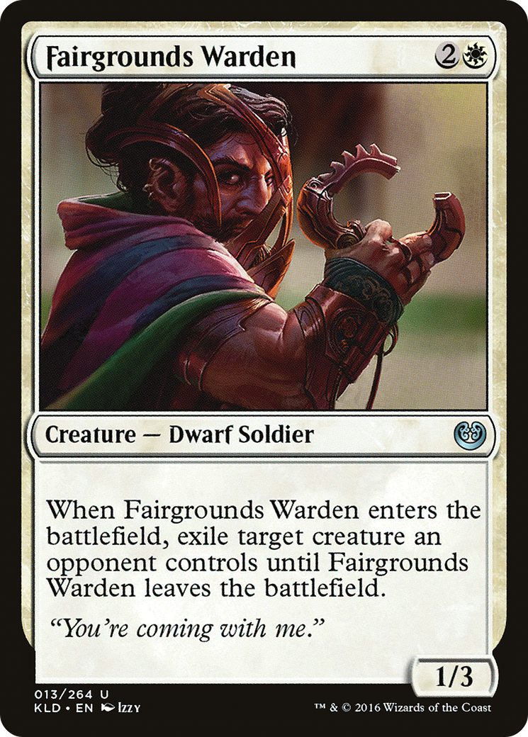 Fairgrounds Warden (013) Foil - Kaladesh