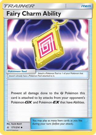 Fairy Charm Ability (171) Reverse Holofoil - Unbroken Bonds