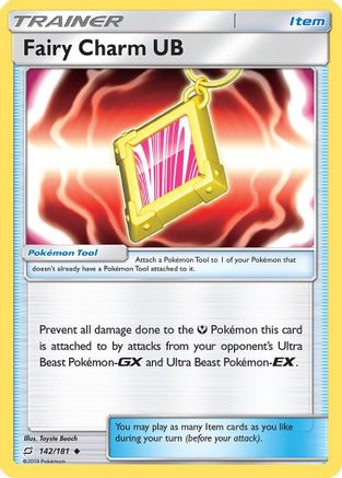 Fairy Charm UB (142) Reverse Holofoil - Team Up