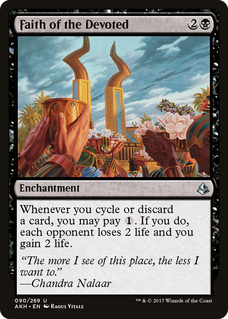 Faith of the Devoted (090) Foil - Amonkhet