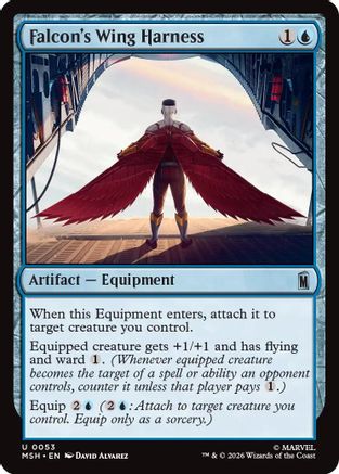 Falcon's Wing Harness (053) - Marvel Super Heroes