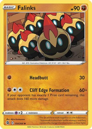 Falinks (154) Reverse Holofoil - Fusion Strike