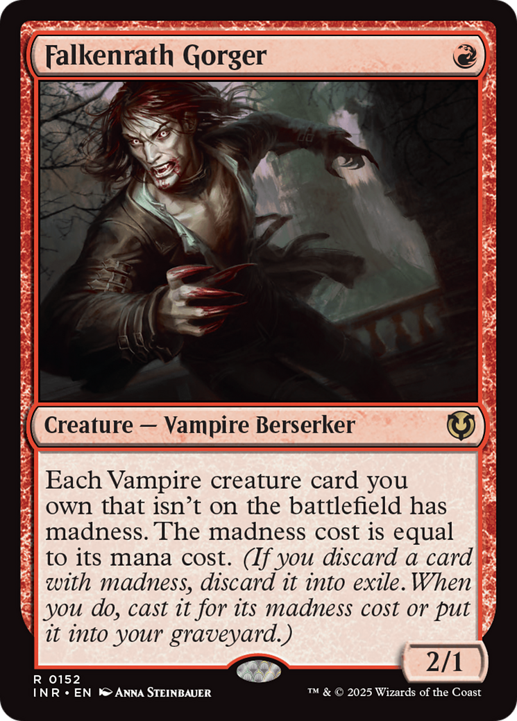 Falkenrath Gorger (152) Foil - Innistrad Remastered